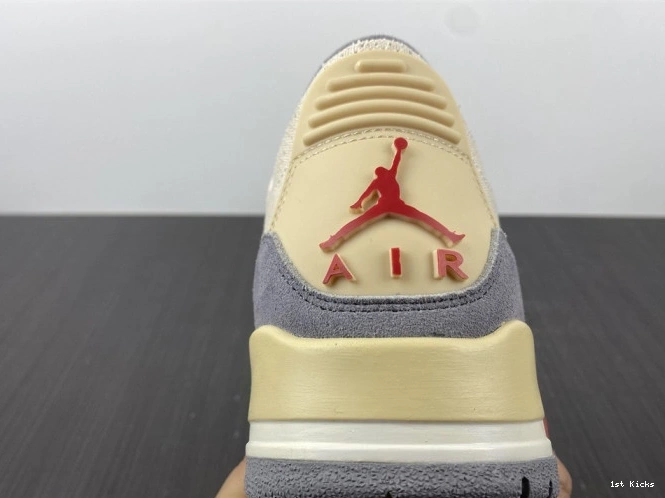 1st Kicks Shoes 3 Jordan Retro Air Muslin DH7139-100 0822